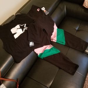 Ladies Starter Outfit - leggings and cropped shirt